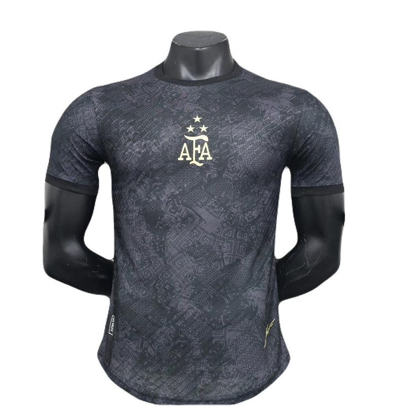 CAMISETA ARGENTINA EDICIÓN LIMITADA BLACK  2024 HOMBRE (VERSIÓN JUGADOR)