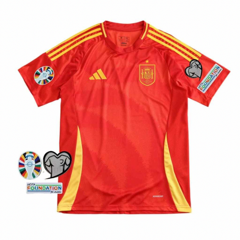 CAMISETA ESPAÑA I + PARCHES 24/25 HOMBRE